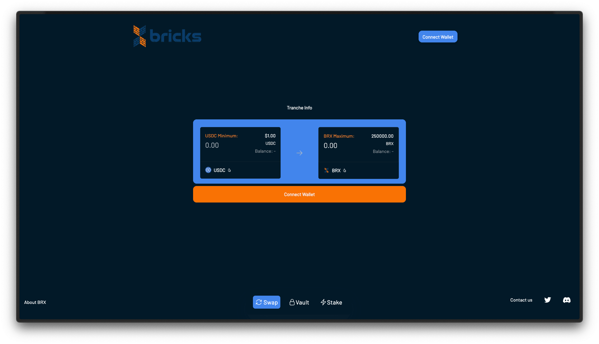 Bricks Decentralized Exchange